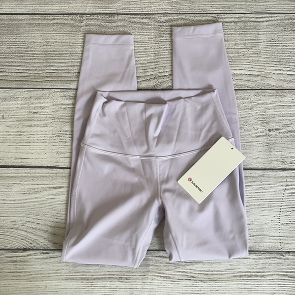 NWT LULULEMON LAVENDER WUNDER UNDER LEGGINGS 25" 4 - Picture 6 of 10